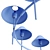 Designer J. Randall Powers' Hackney Chandelier 3D model small image 7