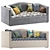 Elegance Bed CRESSY Interiors Design 3D model small image 1