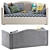 Elegance Bed CRESSY Interiors Design 3D model small image 2