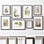 Multi-frame Picture Frames Kit 3D model small image 1