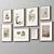 Multi-frame Picture Frames Kit 3D model small image 3