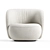 Seamless Textured 3D Lounge Chair 3D model small image 12