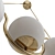 Minimalist Glass Pendant Light 3D model small image 2