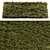 Rectangular Short Grass Set 28 3D model small image 2