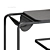 Convertible Nordic Side Table IKEA 3D model small image 5