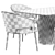 Title: Crop Konyshev Modern Chair 3D model small image 6