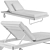 Elegant Sunray Loungers for Relaxation 3D model small image 30