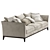 Luxury Mare Manifesto Sofa 3D model small image 3