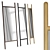 De La Espada Extend Mirror Set 3D model small image 2
