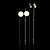 Adjustable Brass Wall Lamp JUNO 3D model small image 2