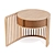 Pianca Palu Night Table: Modern Elegance 3D model small image 1