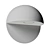 Sleek LED Outdoor Wall Light 3D model small image 4
