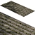 Grass-Embedded Concrete Paver Slab 3D model small image 3