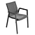 Modern Odeon Chair For Corona 3D model small image 4