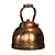 Vintage Brass Tea Kettle 3D model small image 11