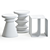 Alban Ondule Thilde Decor Set 3D model small image 5