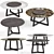 Customizable CONCORDE Table by Poliform 3D model small image 2