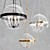 Mid-Century Reese Globe Pendant 3D model small image 2