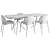 Modern Dining Set: Ottawa & Princeton 3D model small image 6