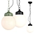 Title: Elegant Lara Pendant Light 3D model small image 1