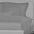 Royal Voyage Bed 3D model small image 5