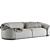 Elegant Rugiano Pierre Sofa 3D model small image 4