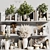 Elegance Decor Set 85 3D model small image 2
