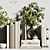 Elegance Decor Set 85 3D model small image 7