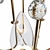 Elegant Piper Chandelier in Millimeters 3D model small image 2
