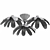 Modern Twiggy Semi-Flush Light 3D model small image 3