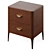 Conte Sloane 2 Bedside Table 3D model small image 4