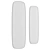 Chic Metal Wall Mirror Alyson 3D model small image 3