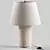 King Travertine Table Lamp, 2014 3D model small image 2