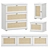 Alvis 1 Furniture Set White 3D model small image 1
