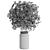 Ethereal Baby's Breath Bouquet 3D model small image 5