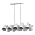 Sleek Modern Jordaan Suspension Lamp 3D model small image 4