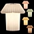 "Paper Table Lamp H&M House 3D model small image 3