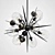 ImperiumLoft BOOM Pendant Chandelier 3D model small image 2
