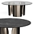 Tulczinsky Designer Round Dining Table 3D model small image 3