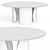 Tulczinsky Designer Round Dining Table 3D model small image 4