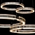 Elegant Jackson Designer Chandelier 3D model small image 1