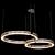 Elegant Jackson Designer Chandelier 3D model small image 4