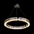 Modern Jackson LED Chandelier 3D model small image 5