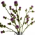 Thistle Thicket Greenery Bouquet 3D model small image 2