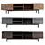 Stylish Cuba TV Cabinet 3D model small image 2