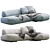 Sleek Modern Gogan Sofa Design 3D model small image 6
