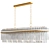 Modern Beckett Linear Suspension Light 3D model small image 1