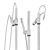 Ingiro Outdoor Shower | Versatile and Ergonomic 3D model small image 4