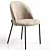 Customizable Dijon Chair and Extendable Stockholm Table 3D model small image 8