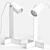 Flottilj Desk Lamp Beige 3D model small image 2